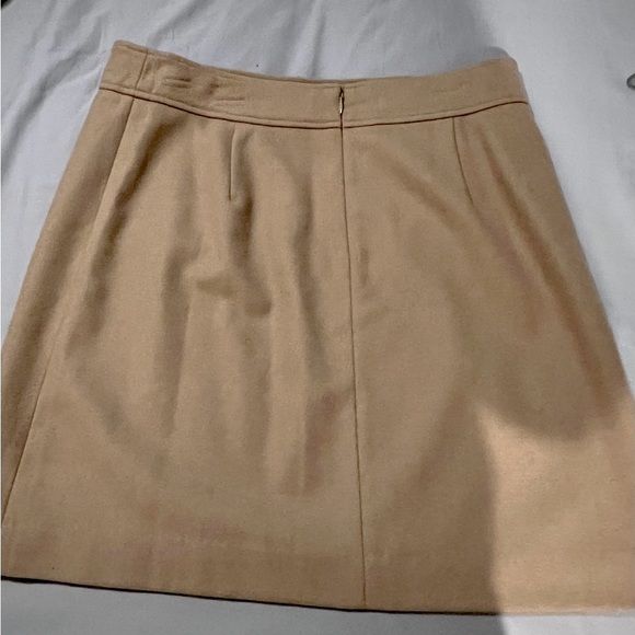 NWOT j crew tan high waisted skirt - Picture 3 of 4